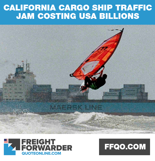 US economy is losing billions due to gigantic long-lasting cargo ship logjam at California seaports