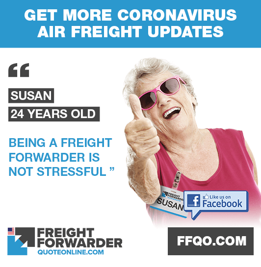 Get more Coronavirus updates on USA air freight and news on airfreight delays