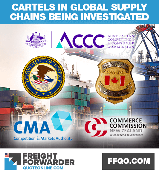 Global supply chain cartels being jointly investigated by US and other competition agencies