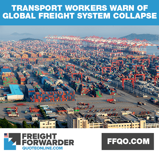 International Chamber of Shipping right to warn UN of global freight system collapse?