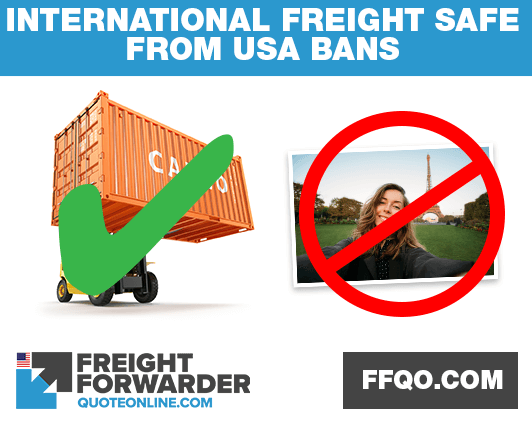 International freight trade safe from USA flight bans