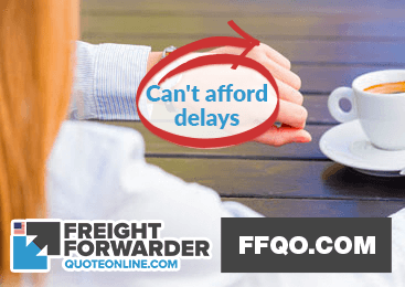 Choose us if you can't afford delays in your shipping