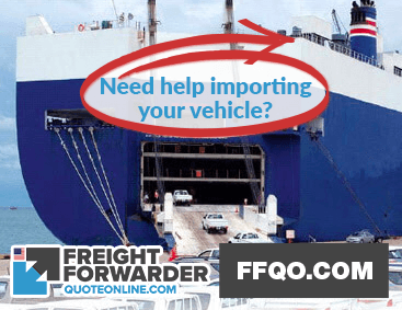 We also RORO ship vehicles to USA